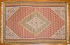 Antique Senneh Kilim rug, approx. 4 x 6