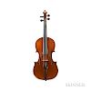 French Violin, Joseph Vautrin, Chaumont, 1923