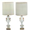 A PAIR OF TABLE LAMPS