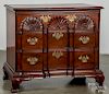Kindel Newport style shell carved chest of drawers