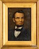 Printed portrait of Abraham Lincoln