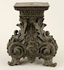 LATE 19TH C. NEOCLASSICAL STYLE BRASS PEDESTAL