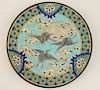 FRENCH ART DECO LONGWY CERAMIC CHARGER
