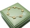Van Cleef & Arpels 18k Gold 6 Motif Sweet Alhambra Bracelet 
