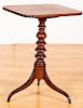Cherry candlestand, 19th c.