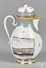 German Gottskowski porcelain teapot