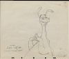 Animation Drawings: The Reluctant Dragon, Jiminy Cricket  , Five Drawings.