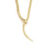 Tiffany & Co. Elsa Peretti 18K YG Snake Necklace