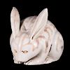 19th century Japanese Porcelain rabbit.