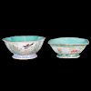 Two 19th century Chinese porcelain bowls.