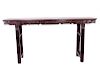 A large Chinese altar table.
