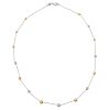 YELLOW & WHITE GOLD NECKLACE