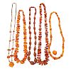 AMBER BEAD NECKLACES