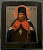 RUSSIAN ICON HOLY TIKHON OF VORONEZH, C 861