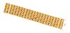A Retro 18 Karat Yellow Gold Fancy Link Bracelet, Italian, 59.75 dwts.