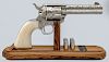 Beautiful John Adams Engraved Colt Single Action Army Revolver