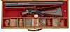 The Henry Clay Pierce Deluxe Cased Daniel Fraser Boxlock Double Ejector Rifle
