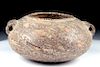 Important Egyptian Breccia Stone Vessel