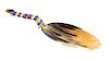 Sioux Indian Beaded Horn Spoon