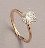 14K 1.60 Carat Diamond Solitaire Ring