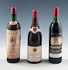 3 Bottles French Red Wine incl 1943, 1959, 1983
