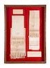 Collection of 1881 Show Towels in Frame