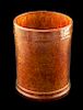 Early Cylindrical Redware Jar