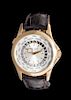 An 18 Karat Rose Gold Ref. 5130R 'World Time' London Edition Wristwatch, Patek Philippe,