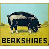 BERKSHIRE PIG AMERICAN FARM SIGN