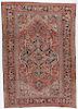 Antique Heriz Rug, Persia: 7'7'' x 10'5''