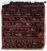 Antique Yomud Wool and Silk Bag, Turkmenistan