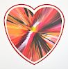 Damien Hirst REQUIEM Heart Spin Painting