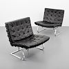 Pair of Mies Van de Rohe TUGENDHAT Lounge Chairs