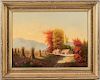 American School, 19th Century  Autumn New England Landscape