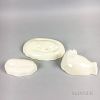 Three English Ceramic Creamware Molds