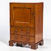 Miniature Late 18th Century-style Cupboard-over-drawers