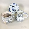 Three Delft Ceramic Items