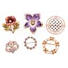 Six antique brooches