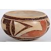 Rachel Namingha Nampeyo (Hopi, 1903-1985) Polychrome Pottery Bowl, Property from the Estate of Julie Parrott Smart, New Carlisle, OH