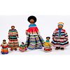 Seminole Doll Family, From the Collection of William H. Saunders, M.D. and Putzi Saunders, Ohio