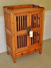 Chinese Slatted Food Cabinet