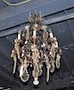 French 8-Light Chandelier & Pair Sconces