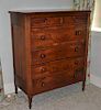 American Country Sheraton Tall Chest