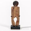 Eskimo Figure, Alaska, historic period, possibly used as an arrow wrench, in the abstract shape of a human, ht. 2 1/4 in.Provenance: Pr