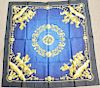 Hermes silk scarf "Cosmos" in original box. approximately 34" x 35"
