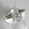 Tiffany & Co. Plat. Diamond Engagement Ring 1.24CT