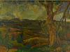 20C American Post Impressionist Landscape Painting