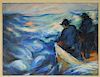 Jack Steele Post Impressionist Seascape Painting