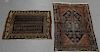 2 Persian Middle Eastern Carpet Rugs