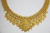 Indian Mughal Style 22K High Style Gold Necklace
